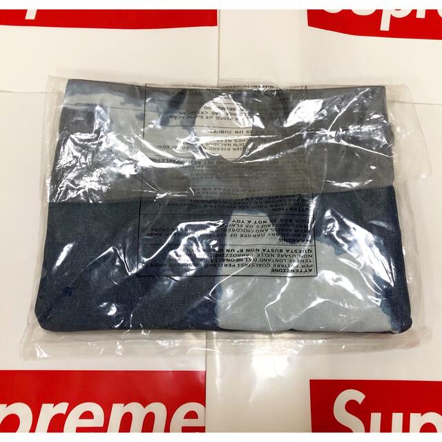 Supreme(シュプリーム)のtnf bleached denim print shoulder bag メンズのバッグ(ショルダーバッグ)の商品写真