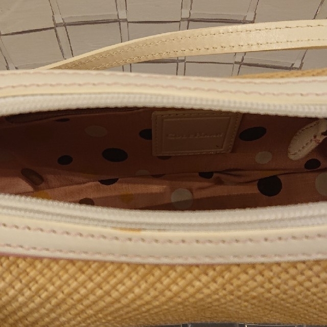 Cole Haan(コールハーン)のコールハーン かご ショルダーバッグ リボン付き レディースのバッグ(ショルダーバッグ)の商品写真