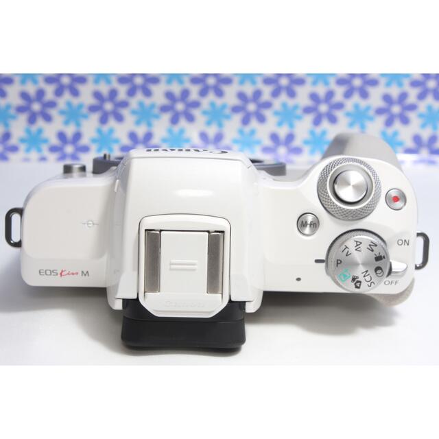 カメラ Canon - Wi-Fi &Bluetooth搭載☆Canon EOS kiss M☆極美品☆