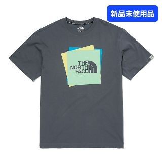 ザノースフェイス(THE NORTH FACE)のノースフェイス  MOVING BOX Tシャツ【新品　即日発送】グレー　M(Tシャツ/カットソー(半袖/袖なし))