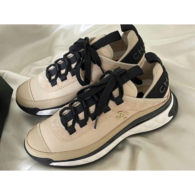 スニーカー CHANEL 新作 スニーカー 38