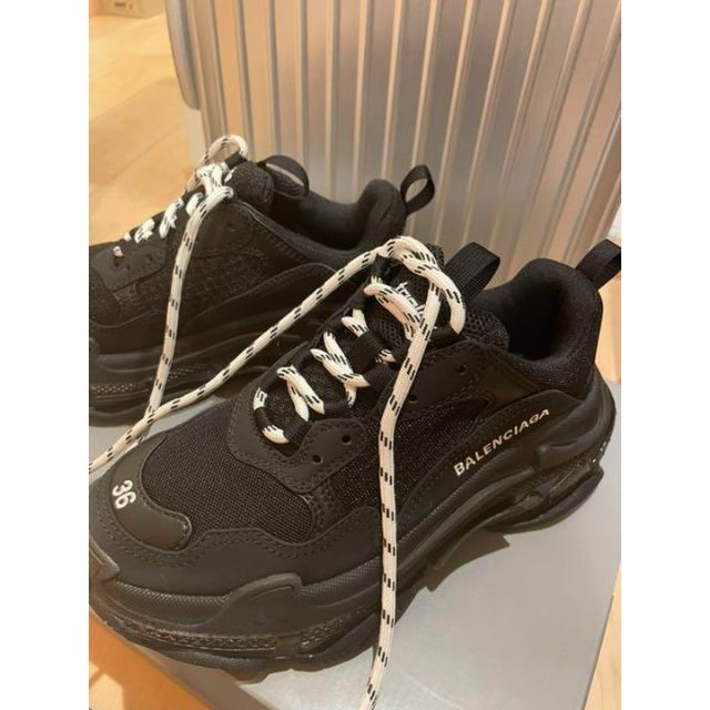 最新品 Balenciaga - バレンシアガ トリプルエス トリプルs ブラック36