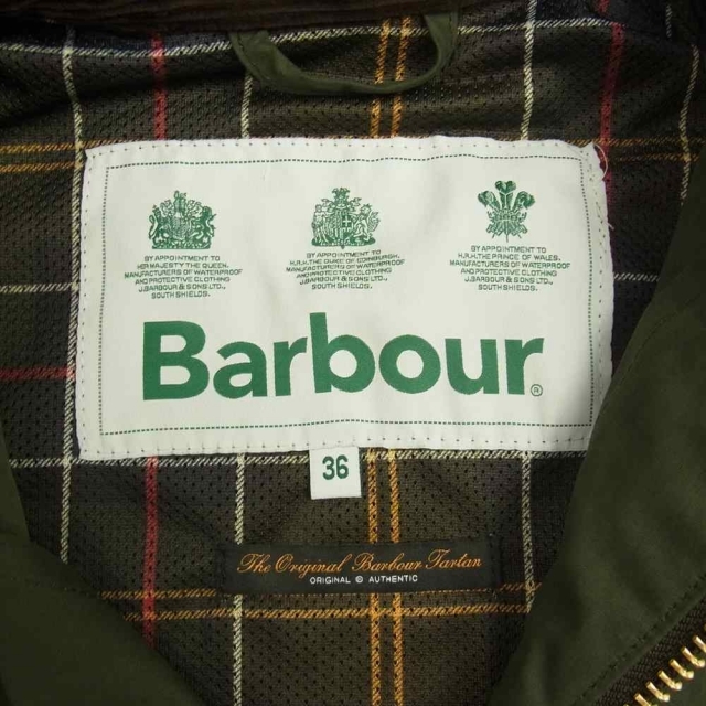 Barbour(バーブァー)のBarbour バブアー 22SS 2201158 国内正規品 TRANS PORT CASUAL トランスポート ジャケット カーキ系 36【美品】【中古】 メンズのジャケット/アウター(その他)の商品写真