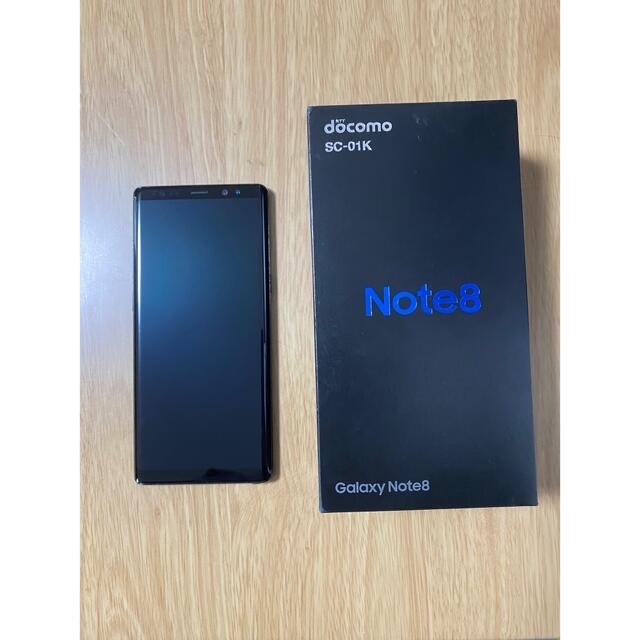 Galaxy Note 8 Black 64 GB docomo