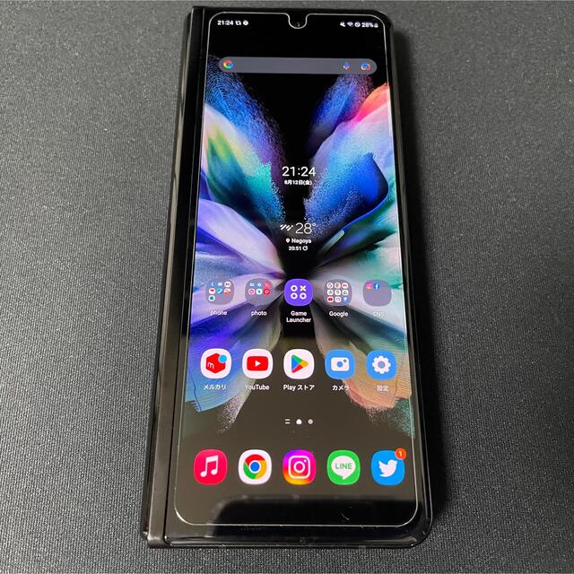 美品 Galaxy Z Fold3 5G 256GB 韓国版 SIMフリー