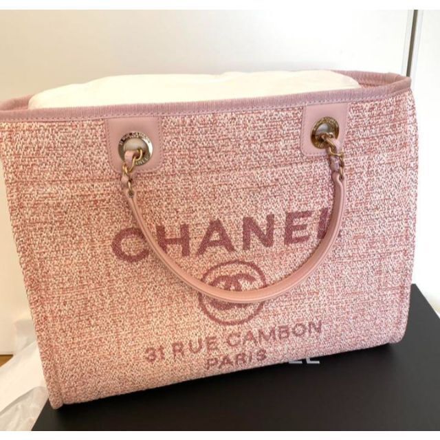 CHANEL シャネル ドーヴィルトートバッグ