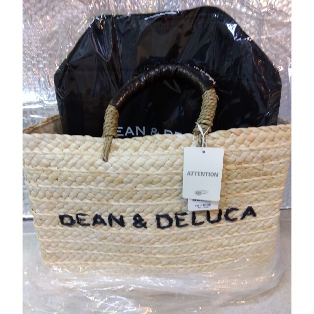 DEAN & DELUCA(ディーンアンドデルーカ)の新品未使用　ディーンアンドデルーカ保冷カゴバック レディースのバッグ(かごバッグ/ストローバッグ)の商品写真