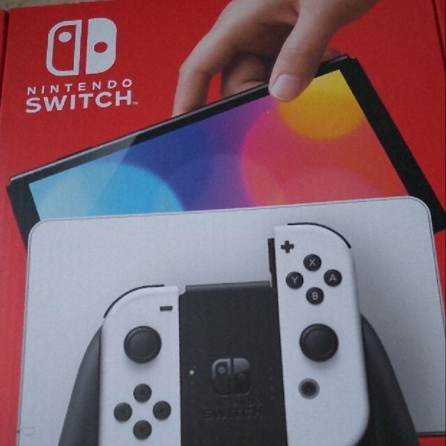 家庭用ゲーム機本体Nintendo Switch 有機ELモデル ホワイト 本体