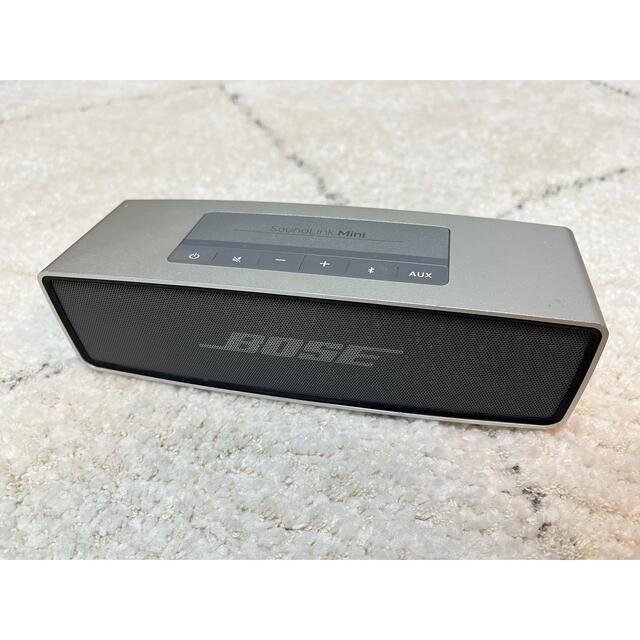 BOSE(ボーズ)の【ちにゃんさん専用】　Bose Soundlink mini Speaker  スマホ/家電/カメラのオーディオ機器(ポータブルプレーヤー)の商品写真