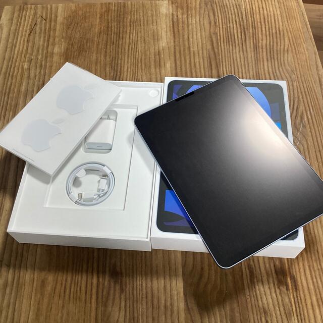 贈る結婚祝い iPad - iPadAir 第4世代 WiFi 64GBスカイブルー+ペーパーライクフィルム タブレット