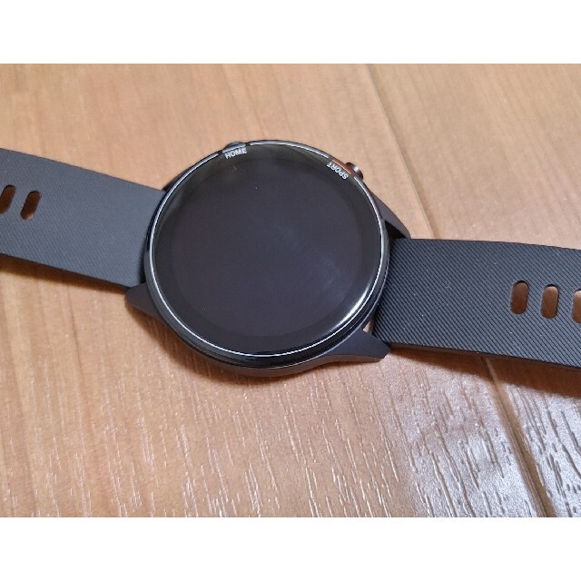 Xiaomi Mi watch ブラック 美品 保護フィルム付き メンズの時計(腕時計(デジタル))の商品写真