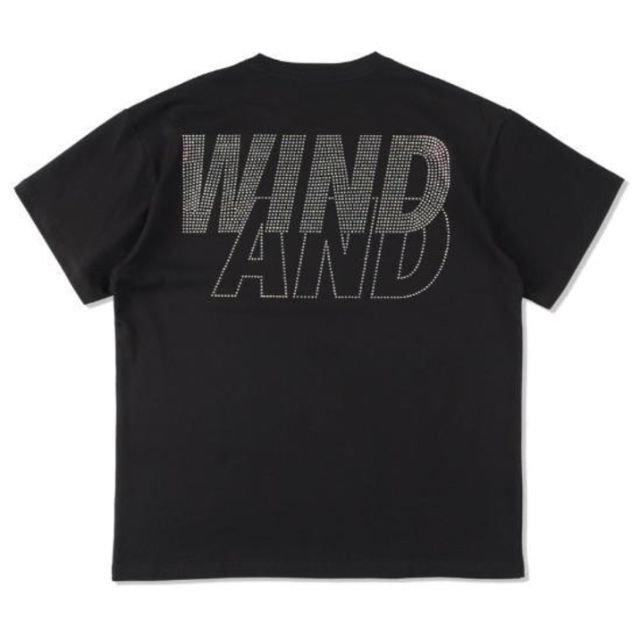 WIND AND SEA(ウィンダンシー)のWIND AND SEA RHINE STONE S/S T-SHIRT XL メンズのトップス(Tシャツ/カットソー(半袖/袖なし))の商品写真