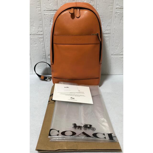 COACH(コーチ)のCOACH コーチ レザー ボディバッグ ショルダーバッグ  [USED] メンズのバッグ(ボディーバッグ)の商品写真