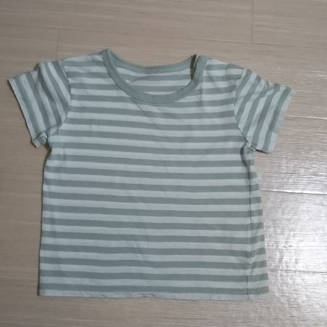 MUJI (無印良品)(ムジルシリョウヒン)の無印良品 Tシャツ キッズ/ベビー/マタニティのキッズ服男の子用(90cm~)(Tシャツ/カットソー)の商品写真