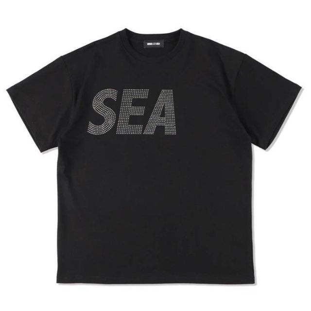 WIND AND SEA(ウィンダンシー)のWIND AND SEA RHINE STONE S/S T-SHIRT L メンズのトップス(Tシャツ/カットソー(半袖/袖なし))の商品写真