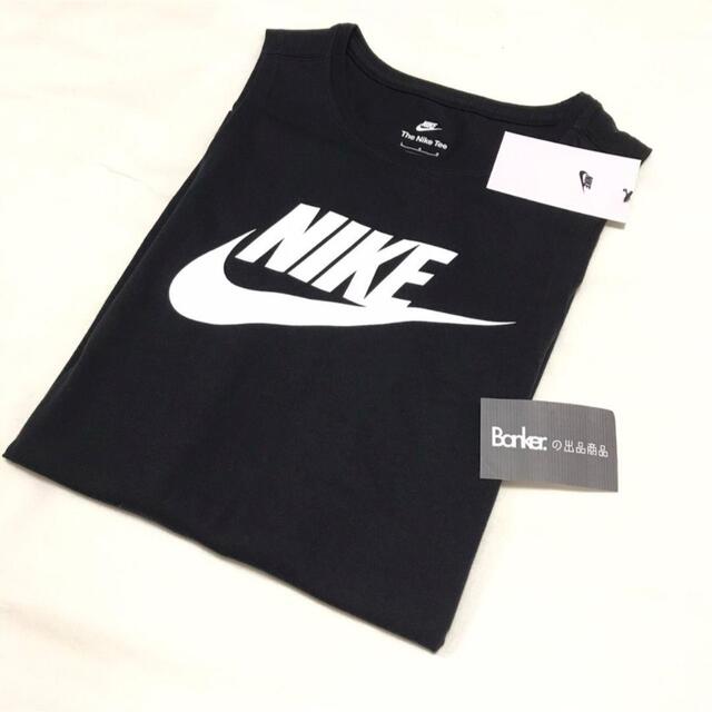 NIKE(ナイキ)のXL《新品》NIKE ナイキ ロゴ タンクトップ Tシャツ 半袖 ブラック ジム レディースのトップス(タンクトップ)の商品写真