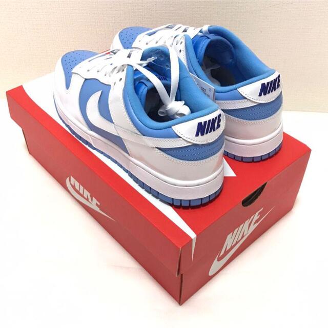 NIKE(ナイキ)の【新品/27.5】NIKE WMNS DUNK LOW REVERSE UNC メンズの靴/シューズ(スニーカー)の商品写真