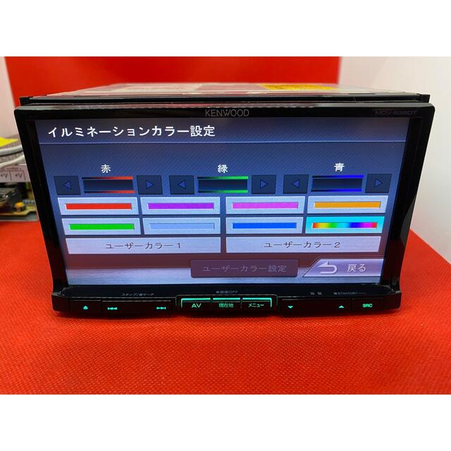 KENWOOD 上級ナビ MDV-535DT フルセグTV 新品バックカメラ付き 即納