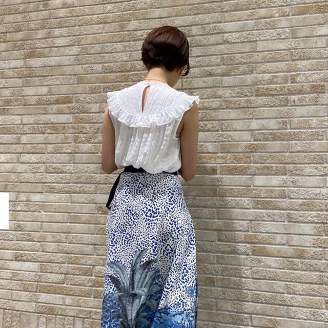 美品 ダイアグラム グレースコンチネンタル エンブロダリーカラー つけ襟
