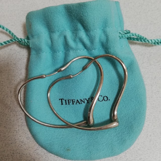 Tiffany & Co.(ティファニー)のティファニー　オープンハート　ピアス レディースのアクセサリー(ピアス)の商品写真