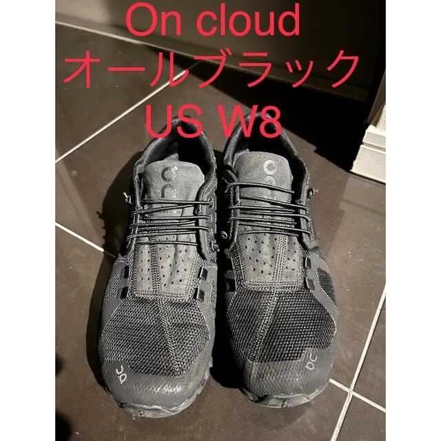 NIKE(ナイキ)のOn Cloud オン クラウド オールブラック スニーカー シューズ レディースの靴/シューズ(スニーカー)の商品写真
