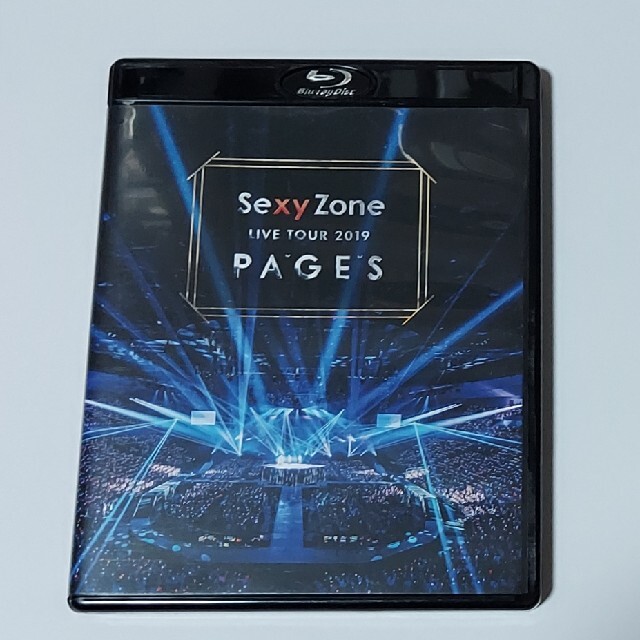 Sexy Zone(セクシー ゾーン)のSexy Zone LIVE TOUR 2019 PAGES（Blu-ray） エンタメ/ホビーのDVD/ブルーレイ(ミュージック)の商品写真