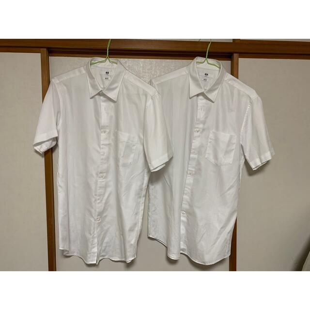 UNIQLO(ユニクロ)のドライイージーケアドビースリムフィットシャツ半袖　2枚セット メンズのトップス(シャツ)の商品写真