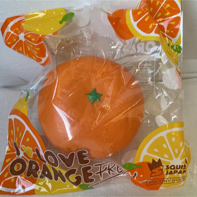 ブルーム　スクイーズ　アイラブオレンジ ハンドメイドのキッズ/ベビー(おもちゃ/雑貨)の商品写真
