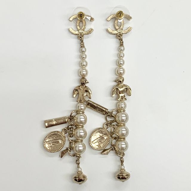 楽ギフ_包装】 CHANEL - 4746 シャネル ココマーク コイン パール
