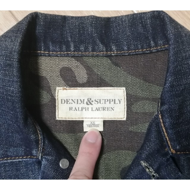 Denim & Supply Ralph Lauren(デニムアンドサプライラルフローレン)のRALPH LAUREN ラルフローレン デニムジャケット メンズのジャケット/アウター(Gジャン/デニムジャケット)の商品写真