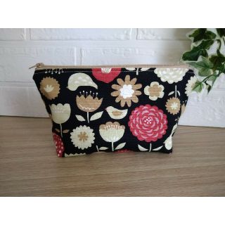 ポーチ　大柄　Handmade Pouch(ポーチ)