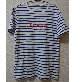 ゲス(GUESS)のGUESS ゲス レディース Tシャツ Lサイズ(Tシャツ(半袖/袖なし))