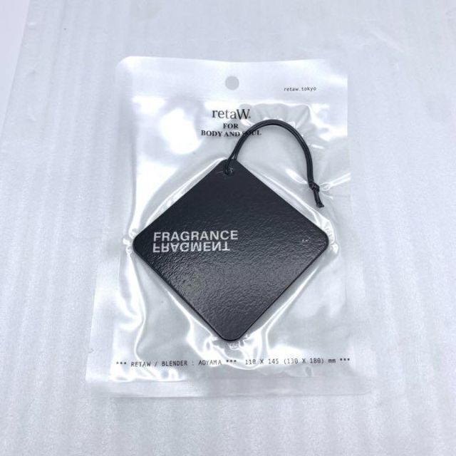 FRAGMENT(フラグメント)のretaw car tag FRAGMENT FRAGRANCE BLACK メンズのファッション小物(キーホルダー)の商品写真