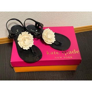 ケイトスペードニューヨーク(kate spade new york)のほぼ新品 ケイトスペード☆ラバーサンダル(サンダル)