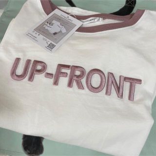 シマムラ(しまむら)の【話題】 しまむら UP-FRONT T ピンク ハロプロ  モーニング娘。(Tシャツ(半袖/袖なし))