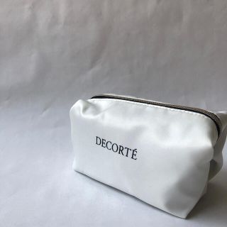 コスメデコルテ(COSME DECORTE)のコスメデコルテ　ポーチ　白　ホワイト　ノベルティ　非売品(ポーチ)