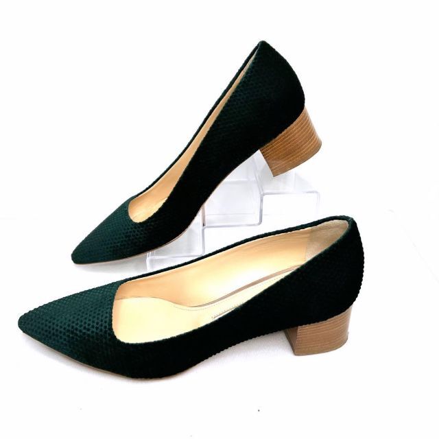 ✨お買得美品✨】ペリーコ 24㎝ パンプス 高級 グリーン | bombaytools.com