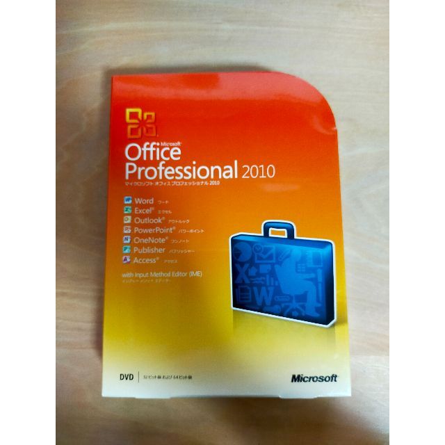 最新購入 Office2010 Professional　未開封