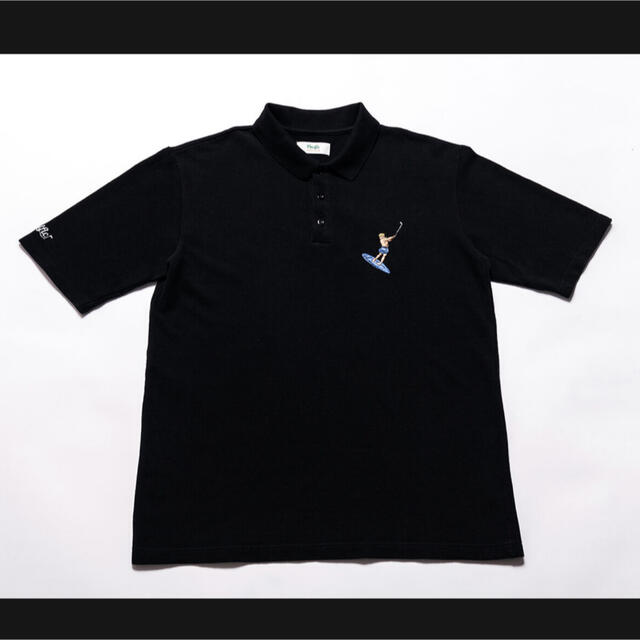 ウエア＊新品パシフィック　ゴルフクラブ　SURFER POLO BLACK M＊