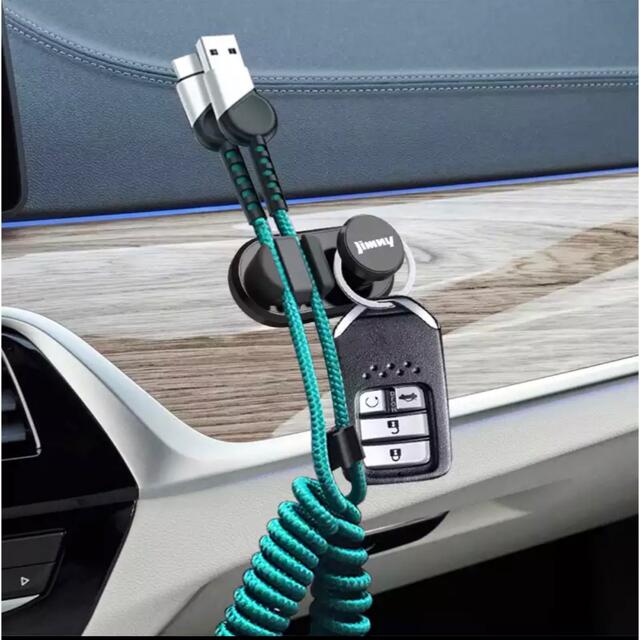 スズキ(スズキ)のジムニー　USBホルダー　ブラック 自動車/バイクの自動車(車内アクセサリ)の商品写真