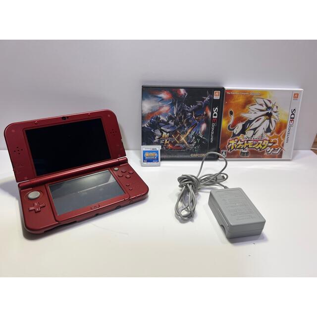 ニンテンドー　3DS LL 本体　メタリックレッド