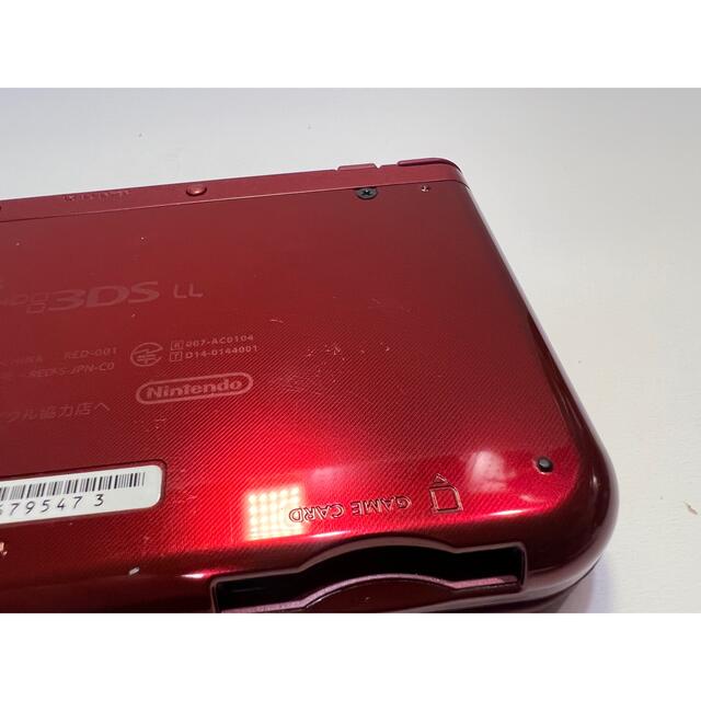 ニンテンドー　3DS LL 本体　メタリックレッド 6