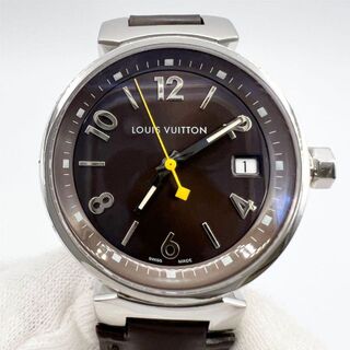 LOUIS VUITTON - 【極美品・男女兼用サイズ】ヴィトン　時計　腕時計　メンズ　レディース　タンブール