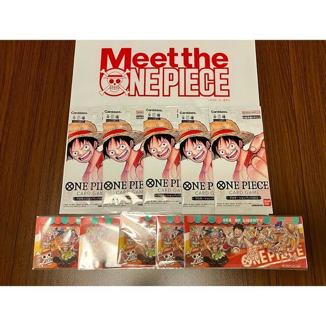 ONE PIECE(ワンピース)のMeet the ONE PIECE ワンピース 入場者特典　カード　5セット エンタメ/ホビーのアニメグッズ(カード)の商品写真