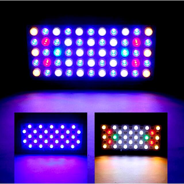 アクアリウムライト 高輝度 LED55連 5色 調光機能 水槽照明 熱帯魚 金魚 その他のペット用品(アクアリウム)の商品写真
