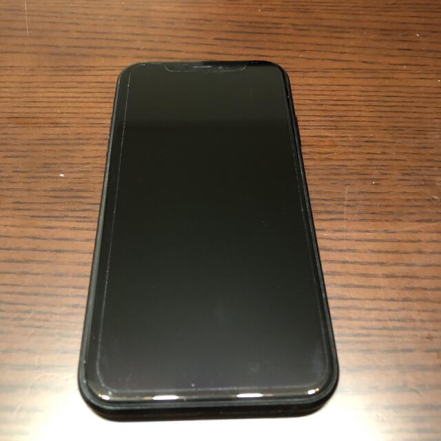 iPhone(アイフォーン)のiPhone XR ブラック　64GB SIMフリー スマホ/家電/カメラのスマートフォン/携帯電話(スマートフォン本体)の商品写真