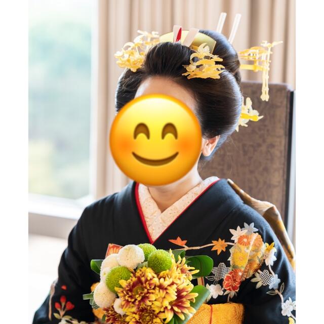 ののこ様専用】花嫁かんざし べっ甲調 櫛・笄・前挿し・後挿しセットの