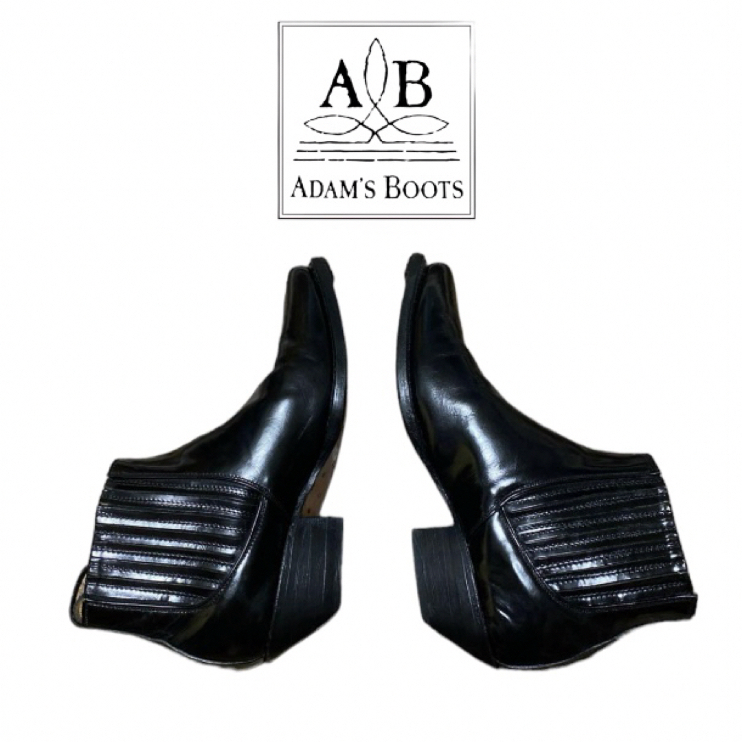 ADAM'S BOOTS】レザーショートブーツ - ブーツ