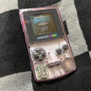 Nintendo 旧世代ゲーム機本体 ゲームボーイポケット クリアパープル