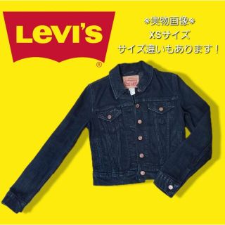 リーバイス Gジャン/デニムジャケット(レディース)(ブラック/黒色系 リーバイス Gジャン/デニムジャケット(レディース)(ブラック/黒色系